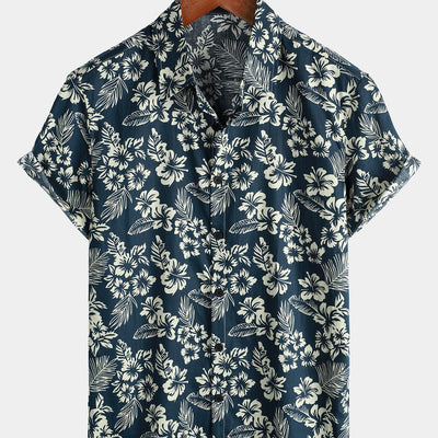 Gustaf™ | Kortärmad Hawaiiskjorta i Bomull