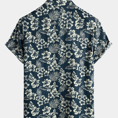 Gustaf™ | Kortärmad Hawaiiskjorta i Bomull