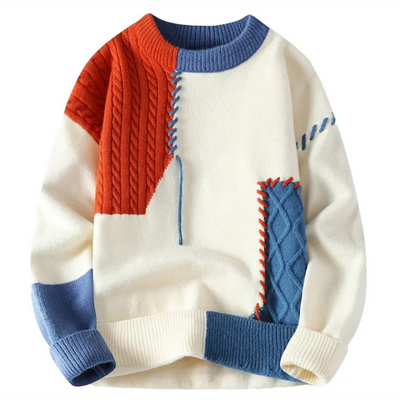 Martin™ | Stilren patchworktröja