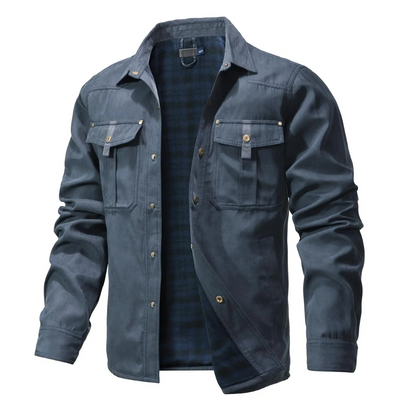Kjell™ | Skjortjacka med flanellfoder