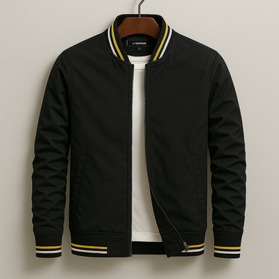 Theo™ | Elegant bomberjack med ränder