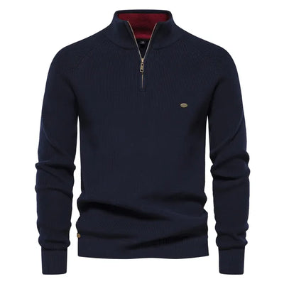Leif™ | Stickad Zip-up Tröja