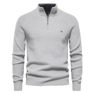 Leif™ | Stickad Zip-up Tröja