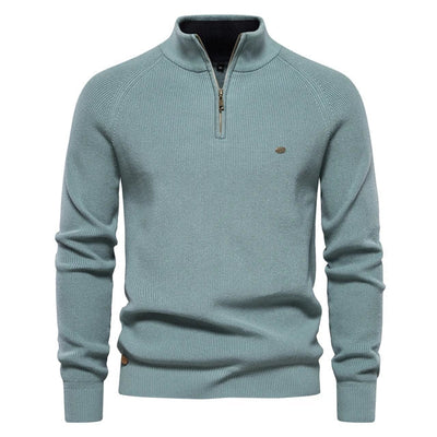 Leif™ | Stickad Zip-up Tröja