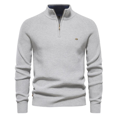 Leif™ | Stickad Zip-up Tröja