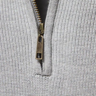 Leif™ | Stickad Zip-up Tröja