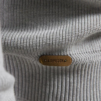 Leif™ | Stickad Zip-up Tröja