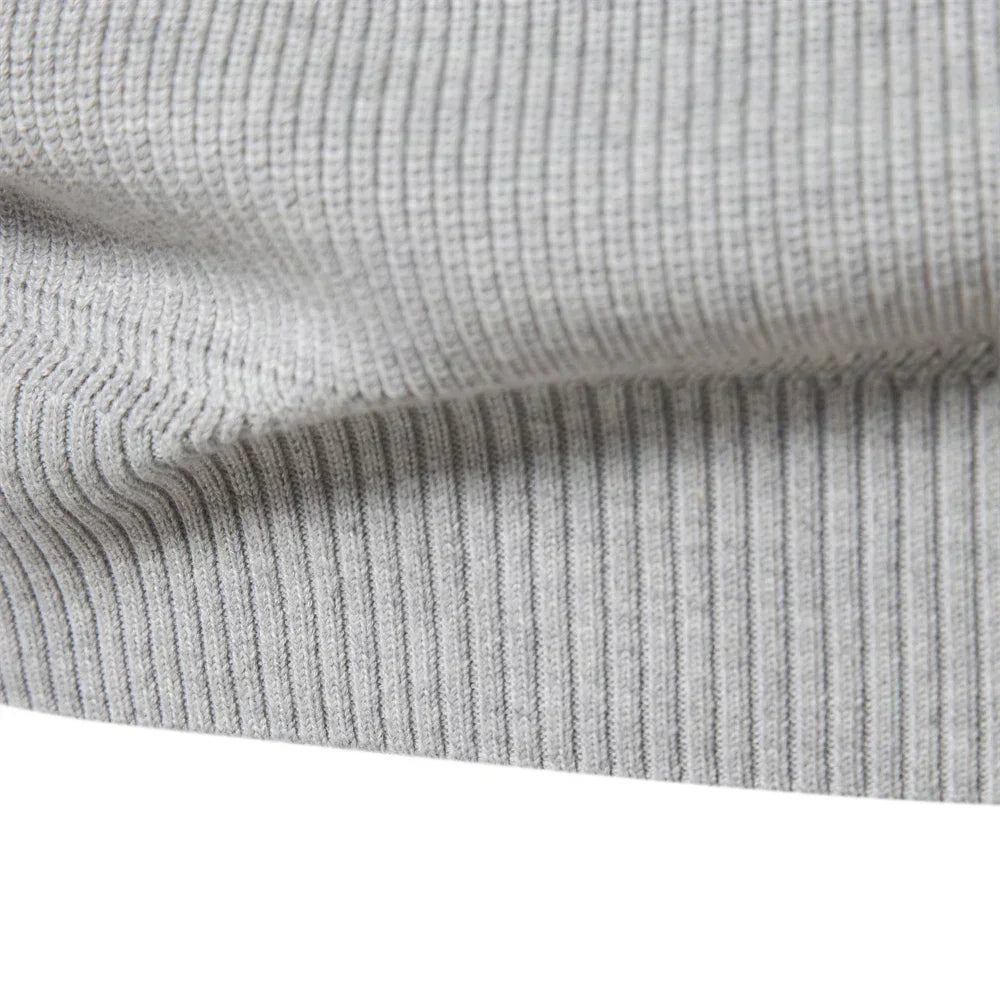 Leif™ | Stickad Zip-up Tröja
