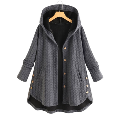Josefin™ | Oversized Jacka med Huvud