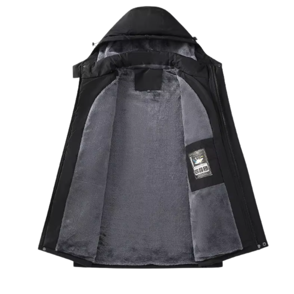 Varm Outdoorjacka med Fleecefoder