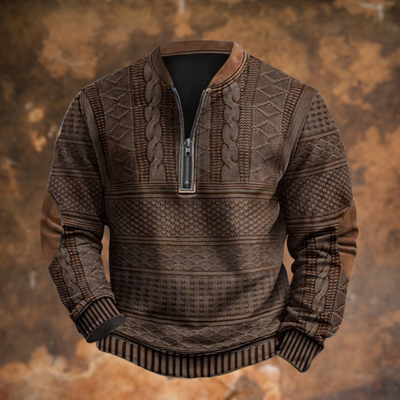 Nathan™ | Stilren halv-zip tröja