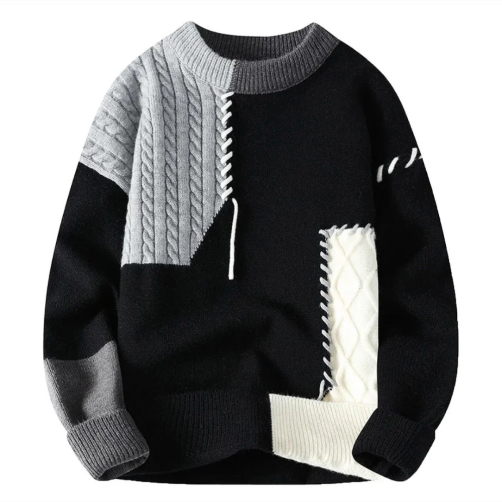 Martin™ | Stilren patchworktröja