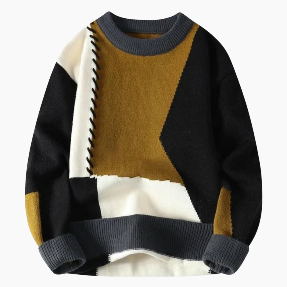 Martin™ | Stilren patchworktröja