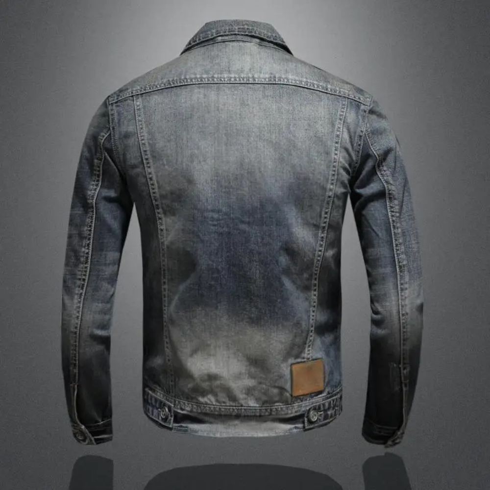 Hugo™ | Jeansjacka med Dragkedja