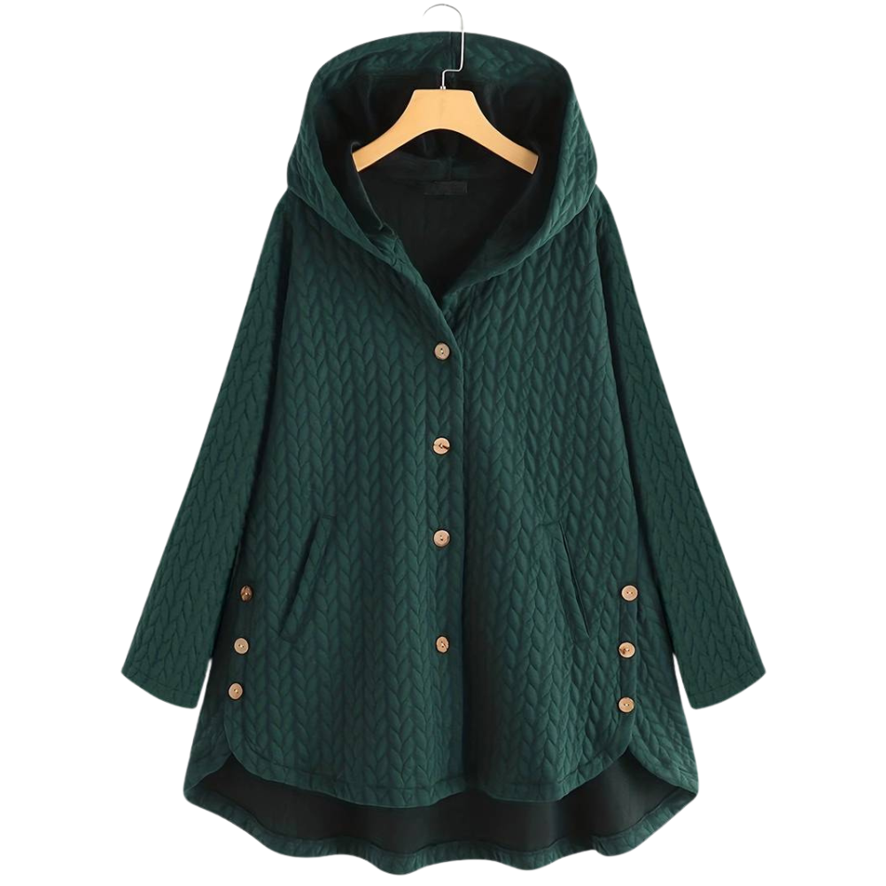 Josefin™ | Oversized Jacka med Huvud