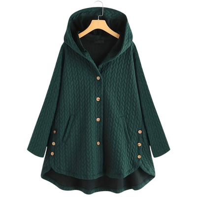 Josefin™ | Oversized Jacka med Huvud