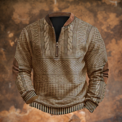 Nathan™ | Stilren halv-zip tröja