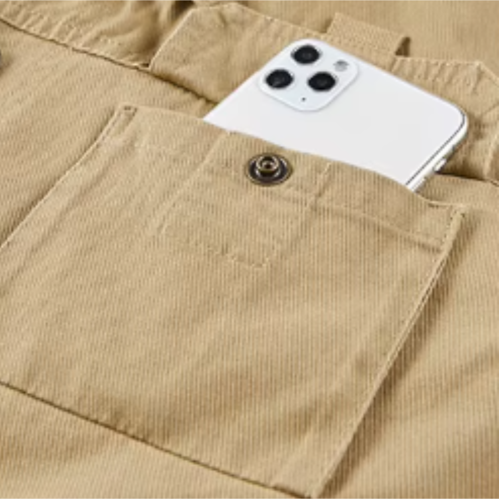 Casual Herrjacka i Utility-stil