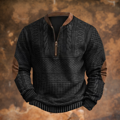Nathan™ | Stilren halv-zip tröja