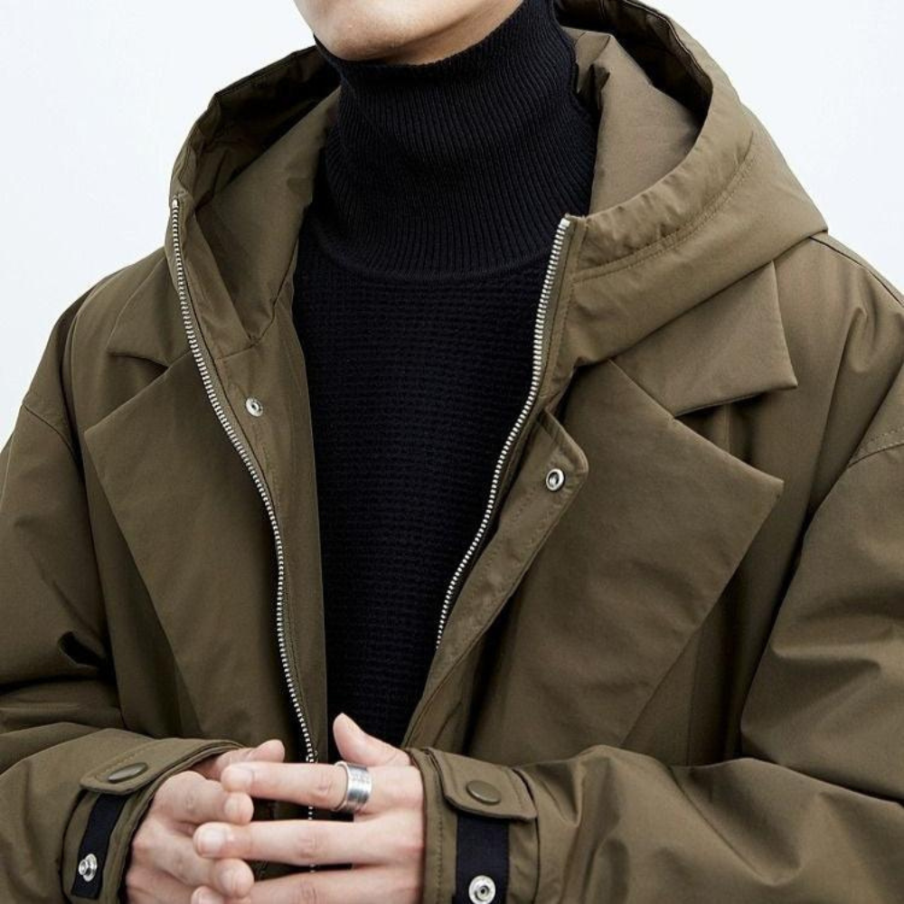 Jonas™ | Vind- och vattentät parkas med huva