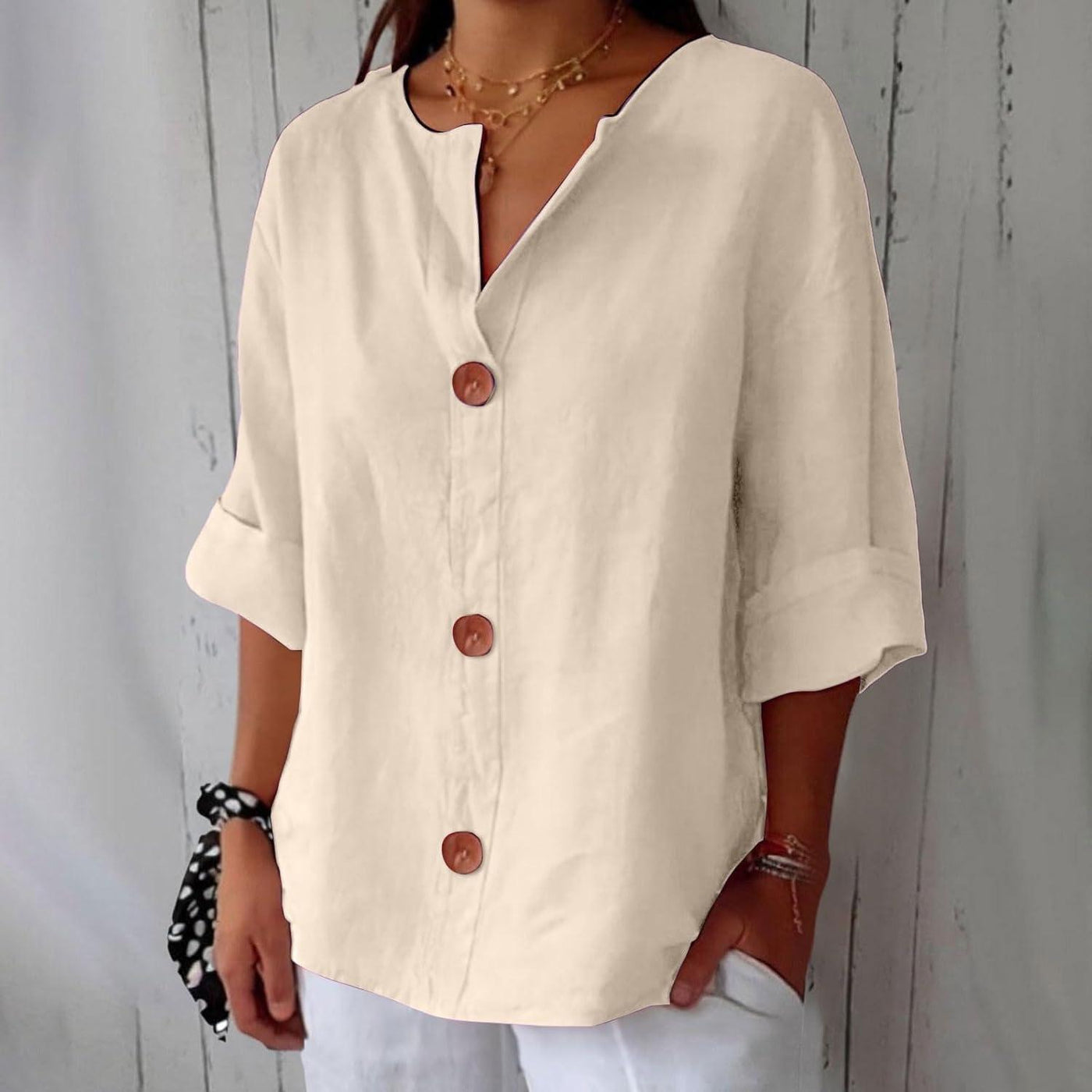 Helena™ | Ledig Linneblus