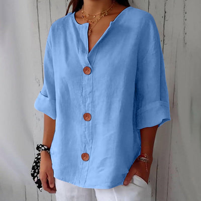 Helena™ | Ledig Linneblus