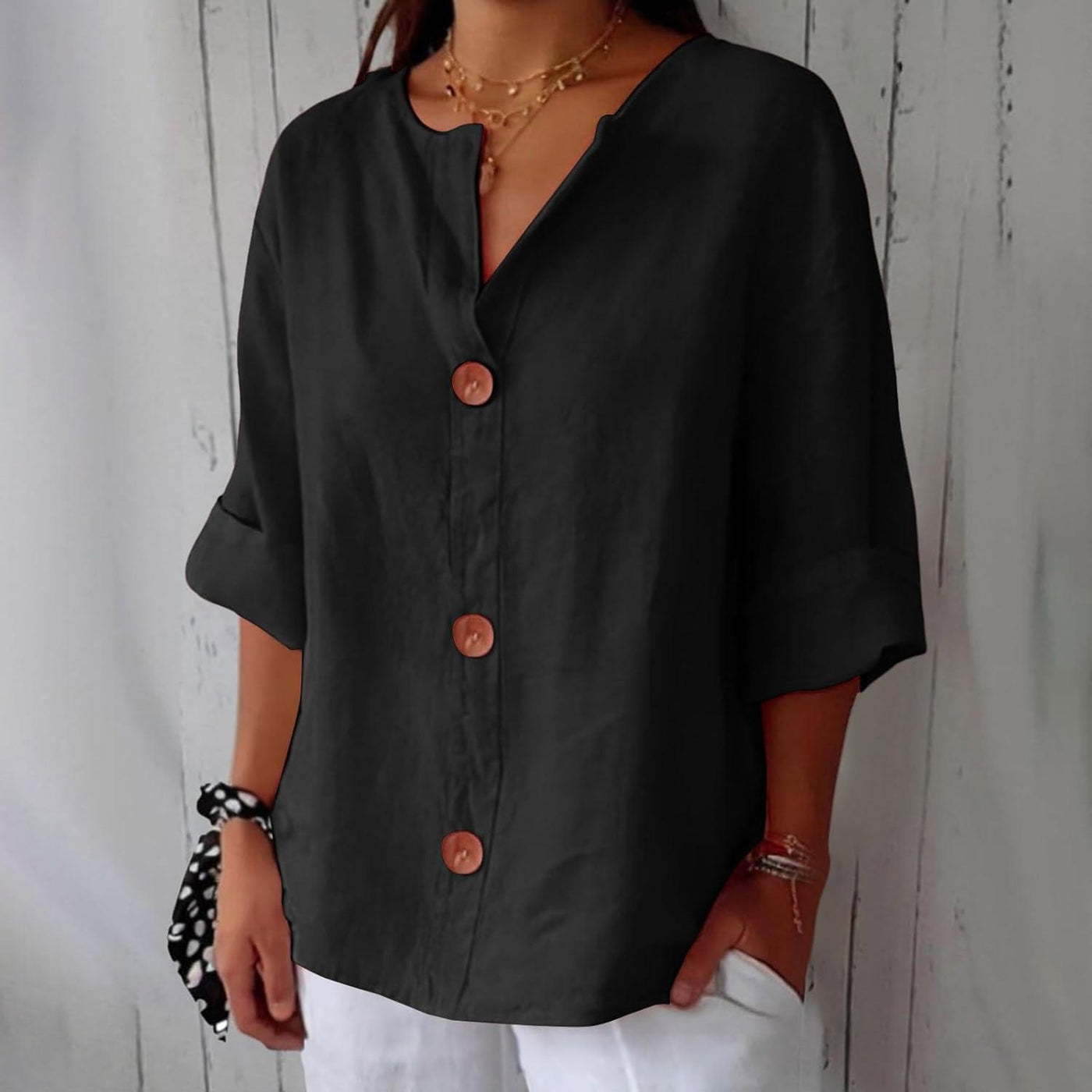 Helena™ | Ledig Linneblus