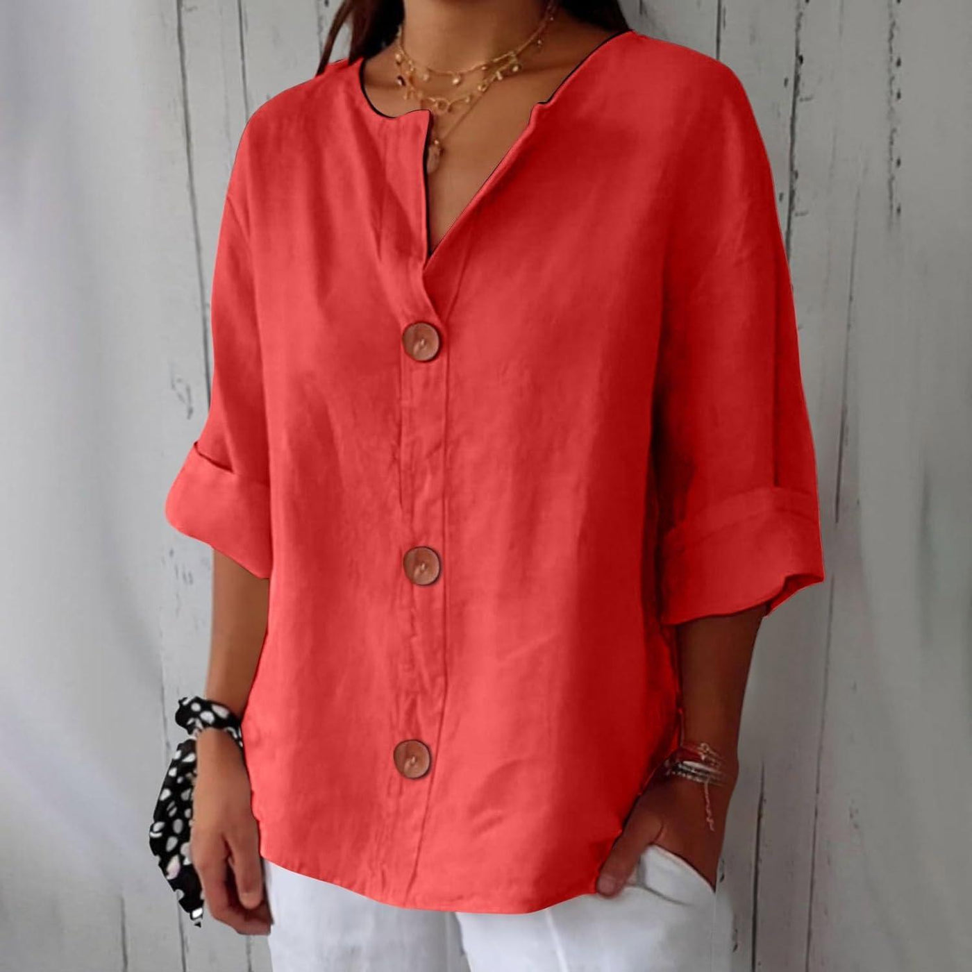 Helena™ | Ledig Linneblus