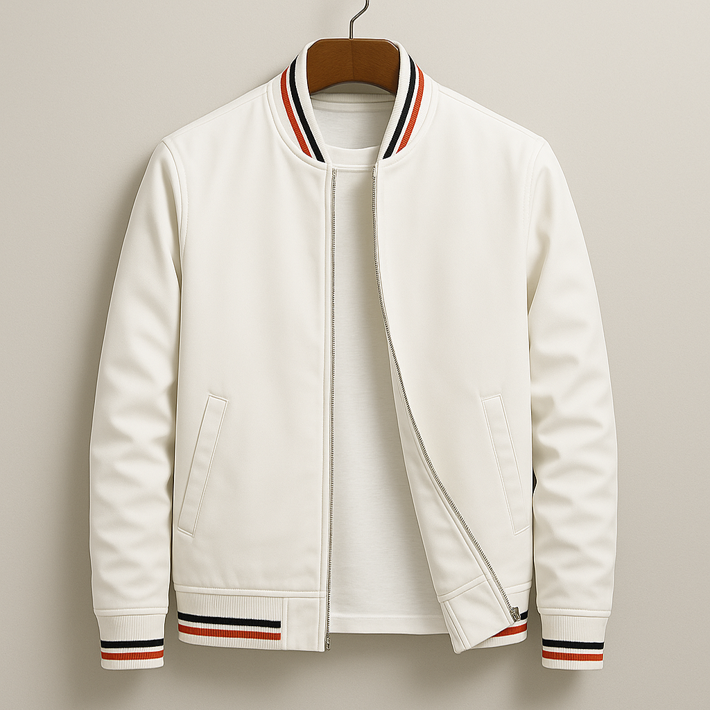 Theo™ | Elegant bomberjack med ränder