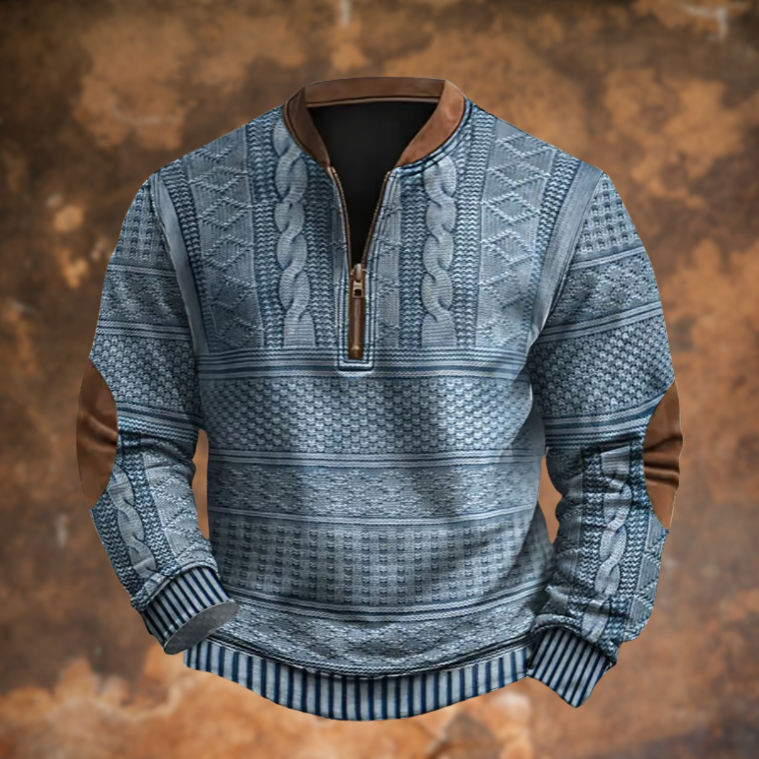 Nathan™ | Stilren halv-zip tröja