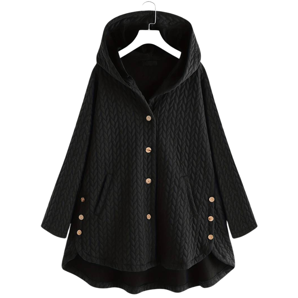 Josefin™ | Oversized Jacka med Huvud