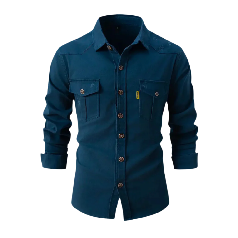Ludvig™ | Casual Denimskjorta