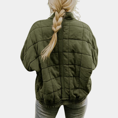 Tyra™ | Oversize Quiltad Mellansäsongsjacka