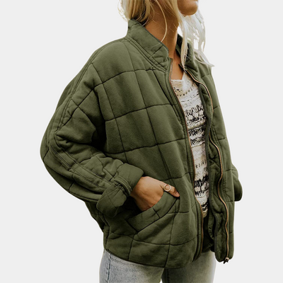 Tyra™ | Oversize Quiltad Mellansäsongsjacka