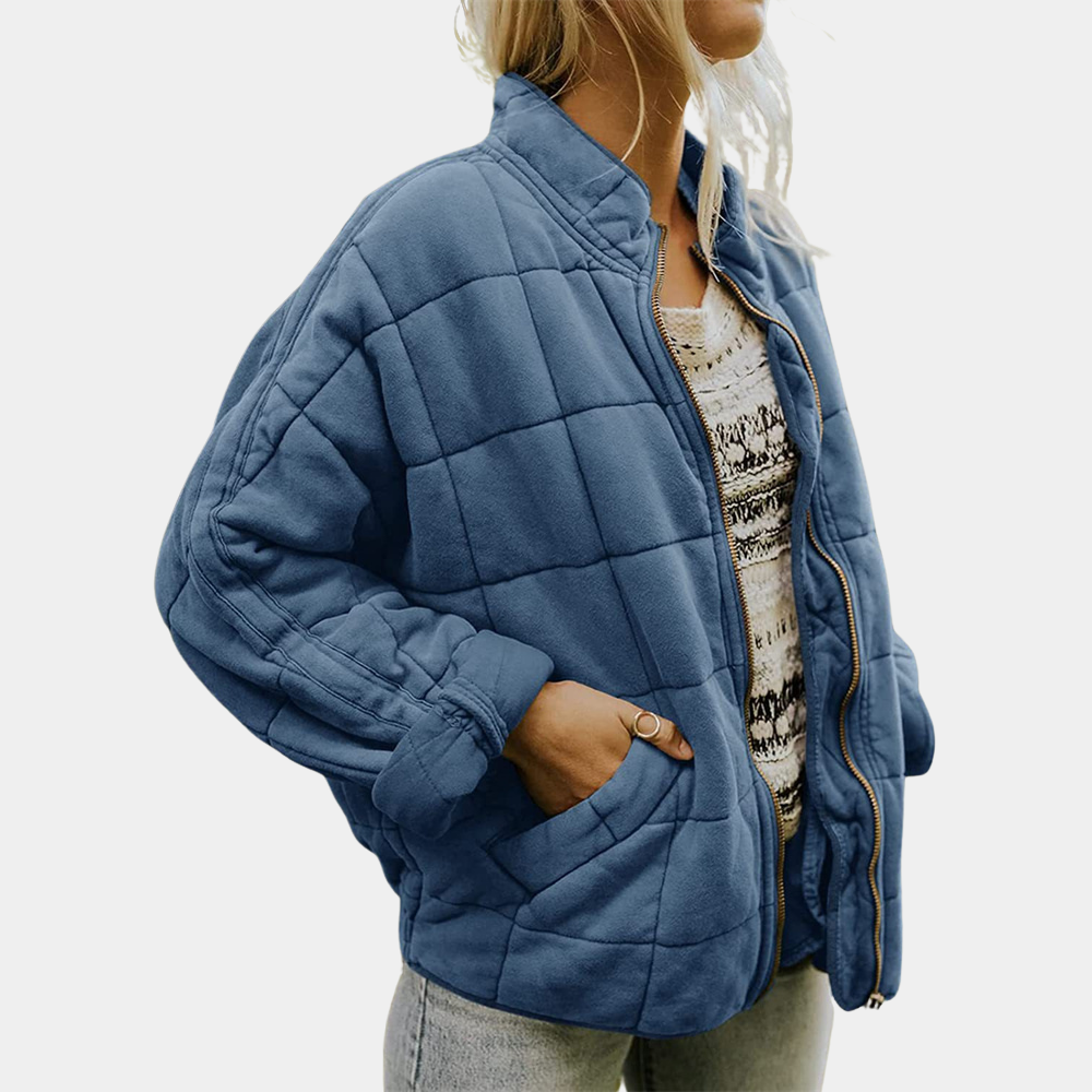Tyra™ | Oversize Quiltad Mellansäsongsjacka