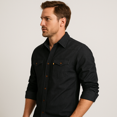 Sverre™ | Slim Fit Denimskjorta