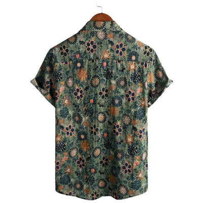 Gustaf™ | Kortärmad Hawaiiskjorta i Bomull
