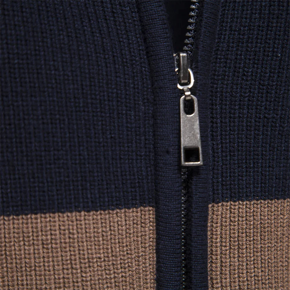 Lars™ | Zip-up Västsweater