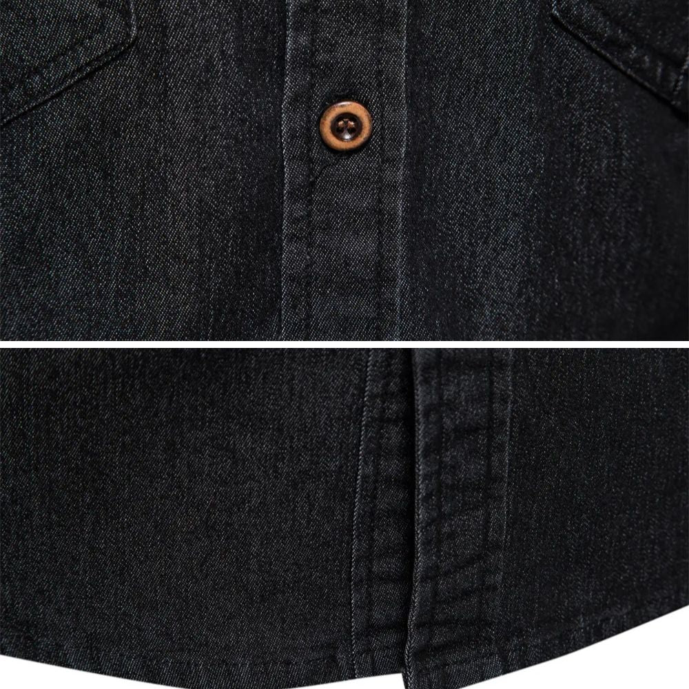 Sverre™ | Slim Fit Denimskjorta