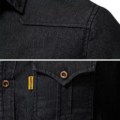 Sverre™ | Slim Fit Denimskjorta