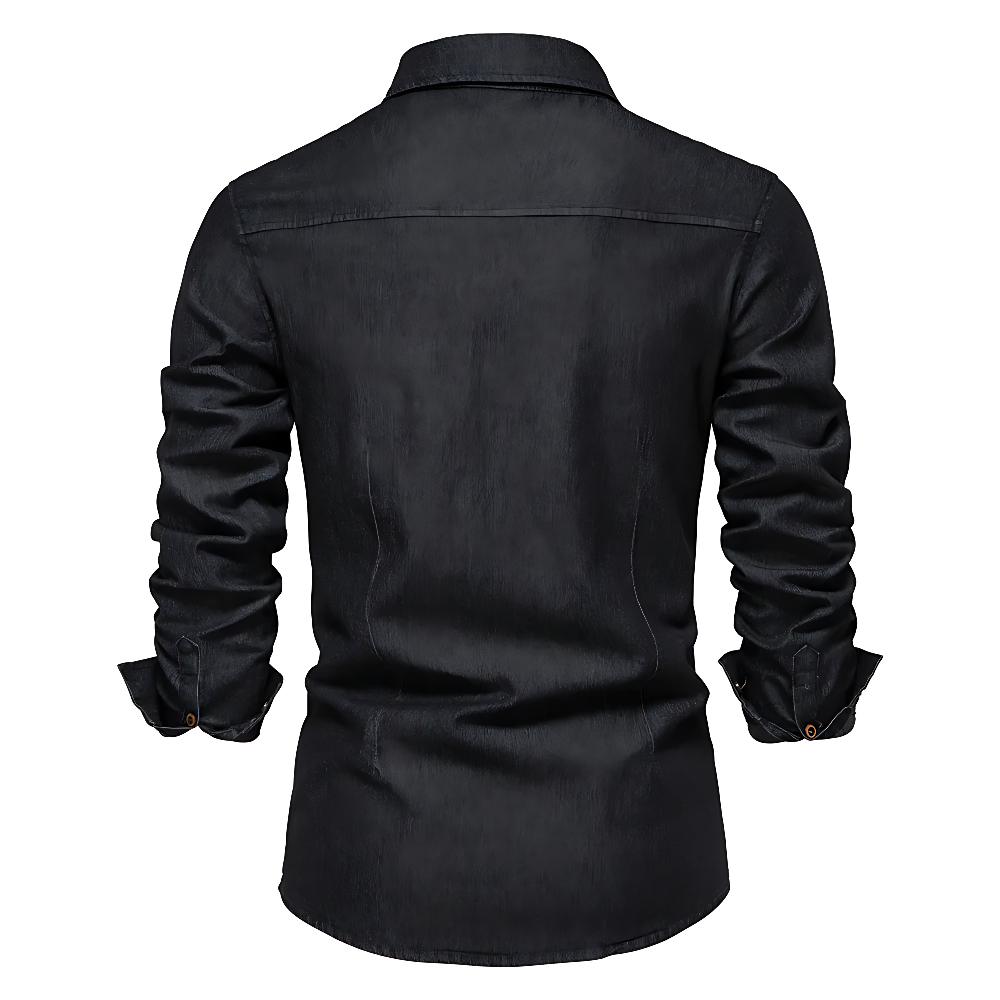 Sverre™ | Slim Fit Denimskjorta
