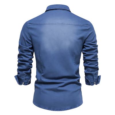 Sverre™ | Slim Fit Denimskjorta