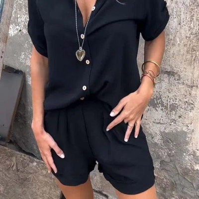 Nova™ | Lyxig och Tidlös Linne-Co-ord Set