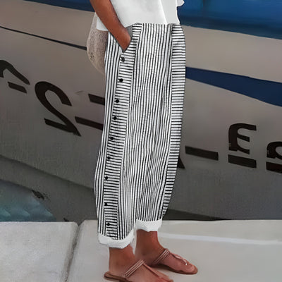 Dagny™ | Lätt Linnebyxa