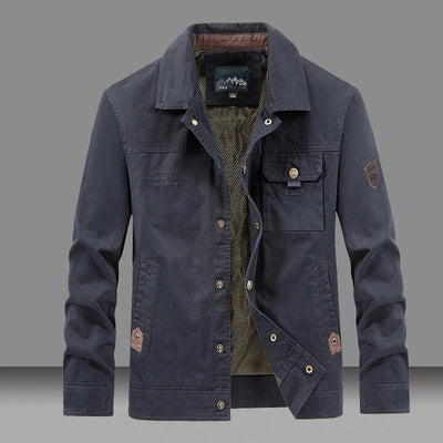 Casual Herrjacka i Utility-stil