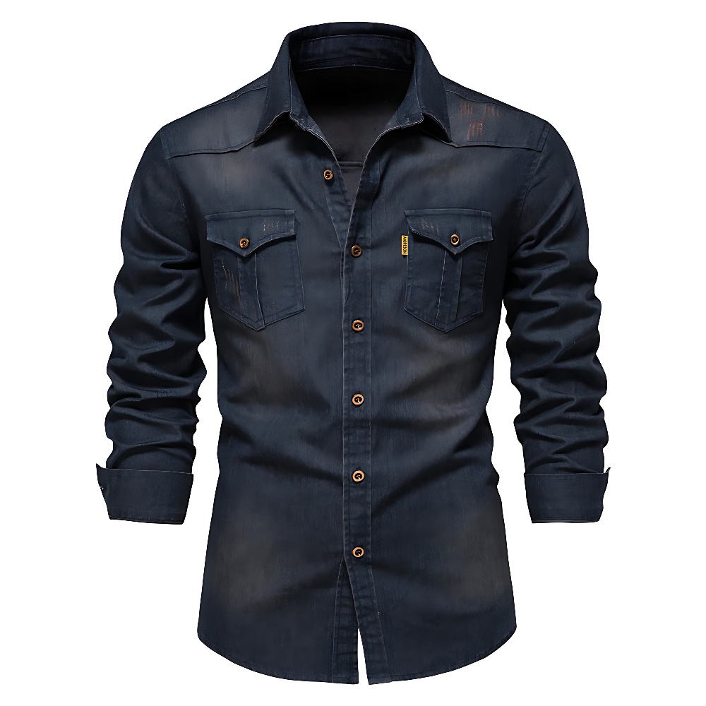 Sverre™ | Slim Fit Denimskjorta