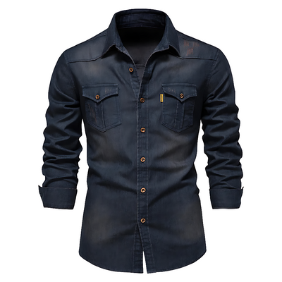 Sverre™ | Slim Fit Denimskjorta