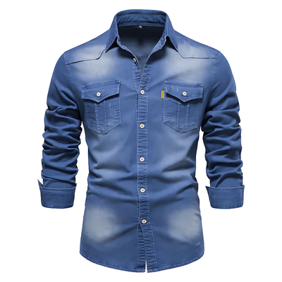 Sverre™ | Slim Fit Denimskjorta